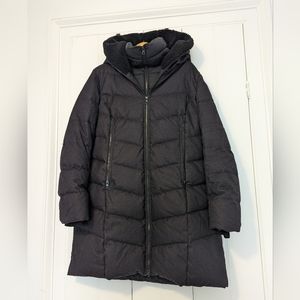 🧥 Soia & Kio Warm Down Black Winter Coat Size XL